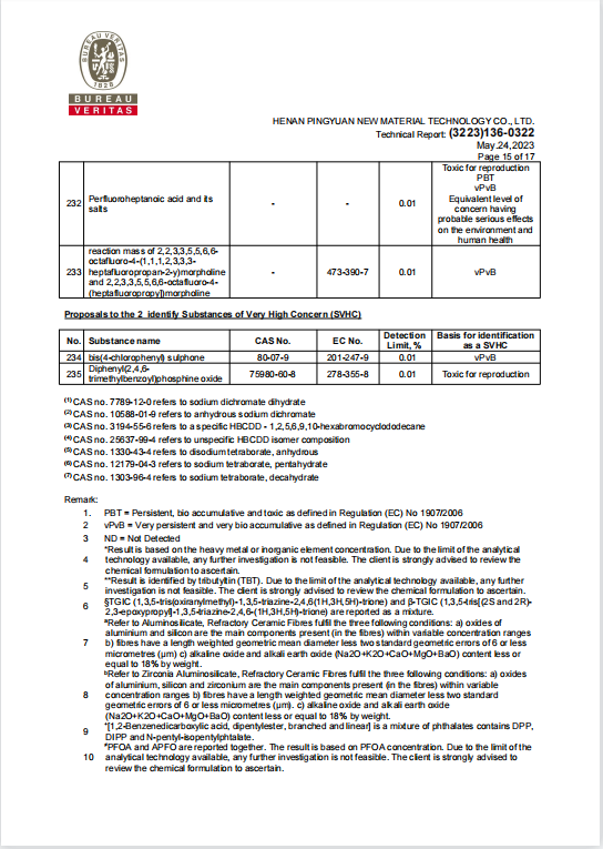 RGPPS REACH 報（bào）告 15