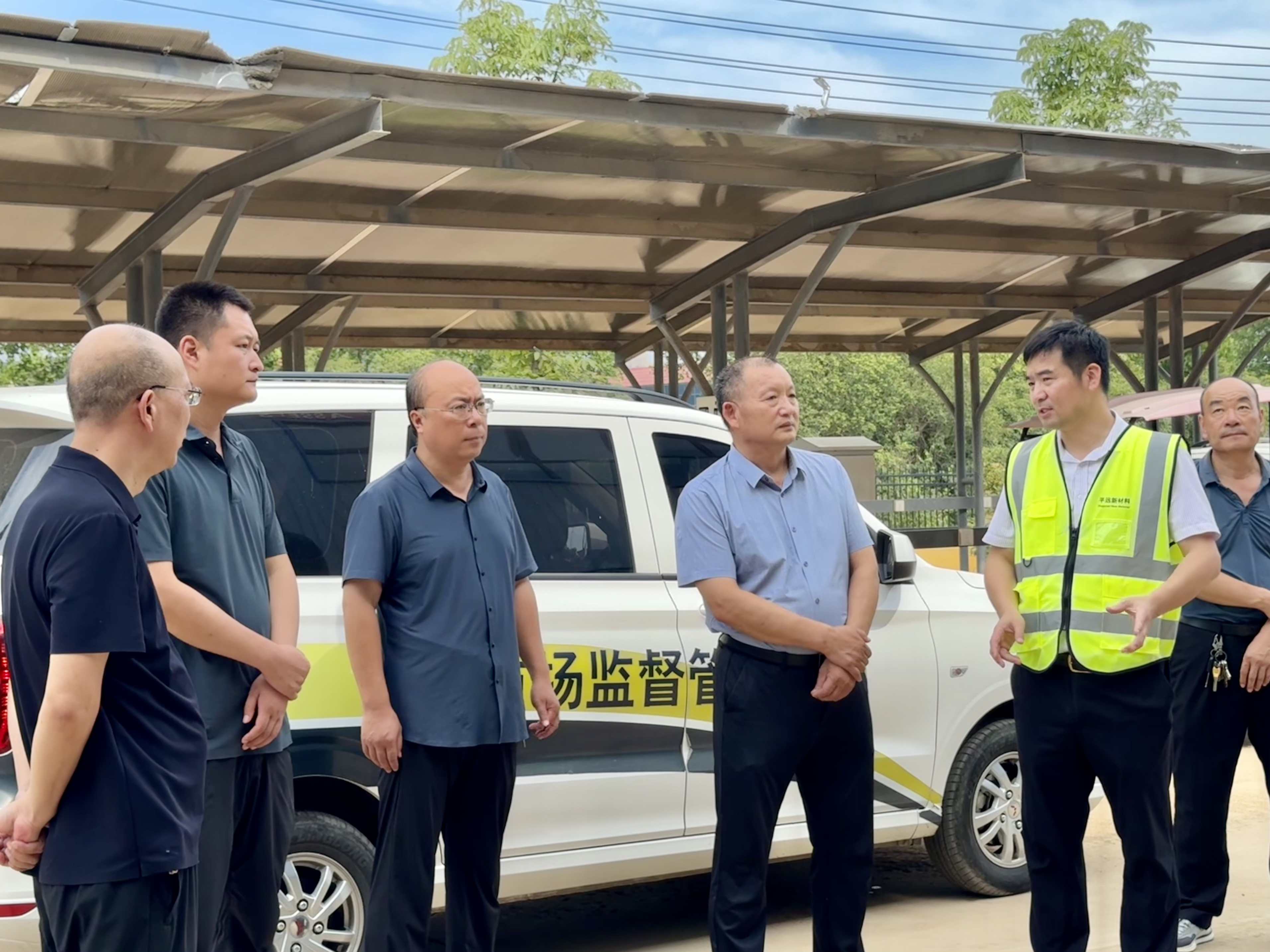 鄢（yān）陵縣市場監督管理局來公司幫扶指導